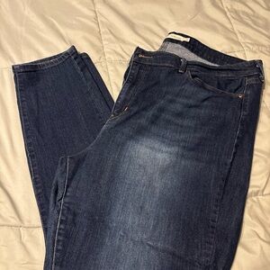 Levi's Men's Dark Blue Straight Leg Jeans